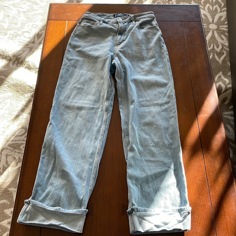 Hollister Jeans Ultra High Rise Dad Jeans Sz 7 / 28